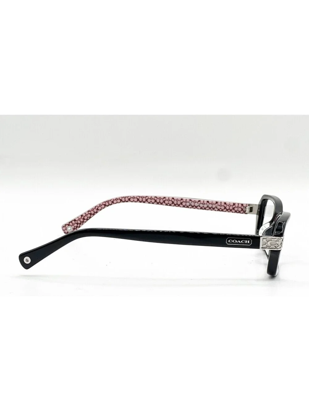 Coach HC 6005A 5034 Black Rectangle Authentic Eyeglass Frames 53-17-135